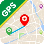 Logo of GPS Navigation android Application 