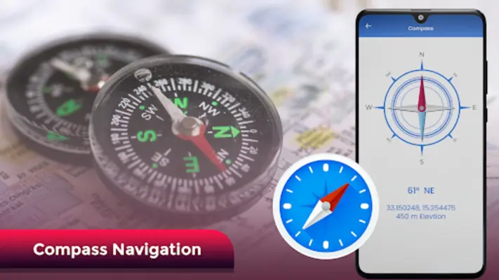 GPS Navigation android App screenshot 2